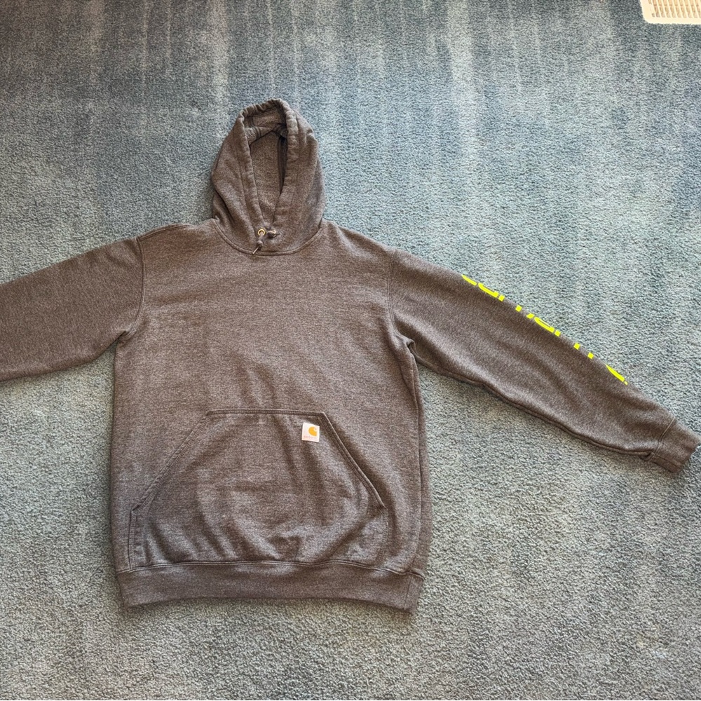 Carhartt Original Fit Midweight Logo Sleeve Hoodie K288